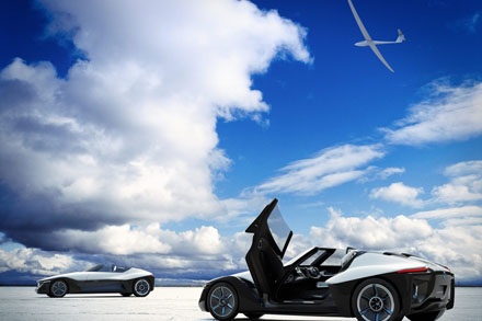 Nissan BladeGlider concept - Ấn tượng bất ngờ - 14 Download trọn bộ hình nền độ phân giải cao của Nissan BladeGlider Concept thế hệ mới